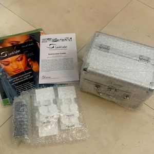 Lavish Lashes Hard Case Full kit for travel tech . Never opened.